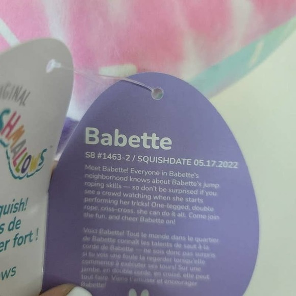 Squishmallows Official Kellytoys Plush 8 Inch Babette the Hedgehog - Picture 6 of 7